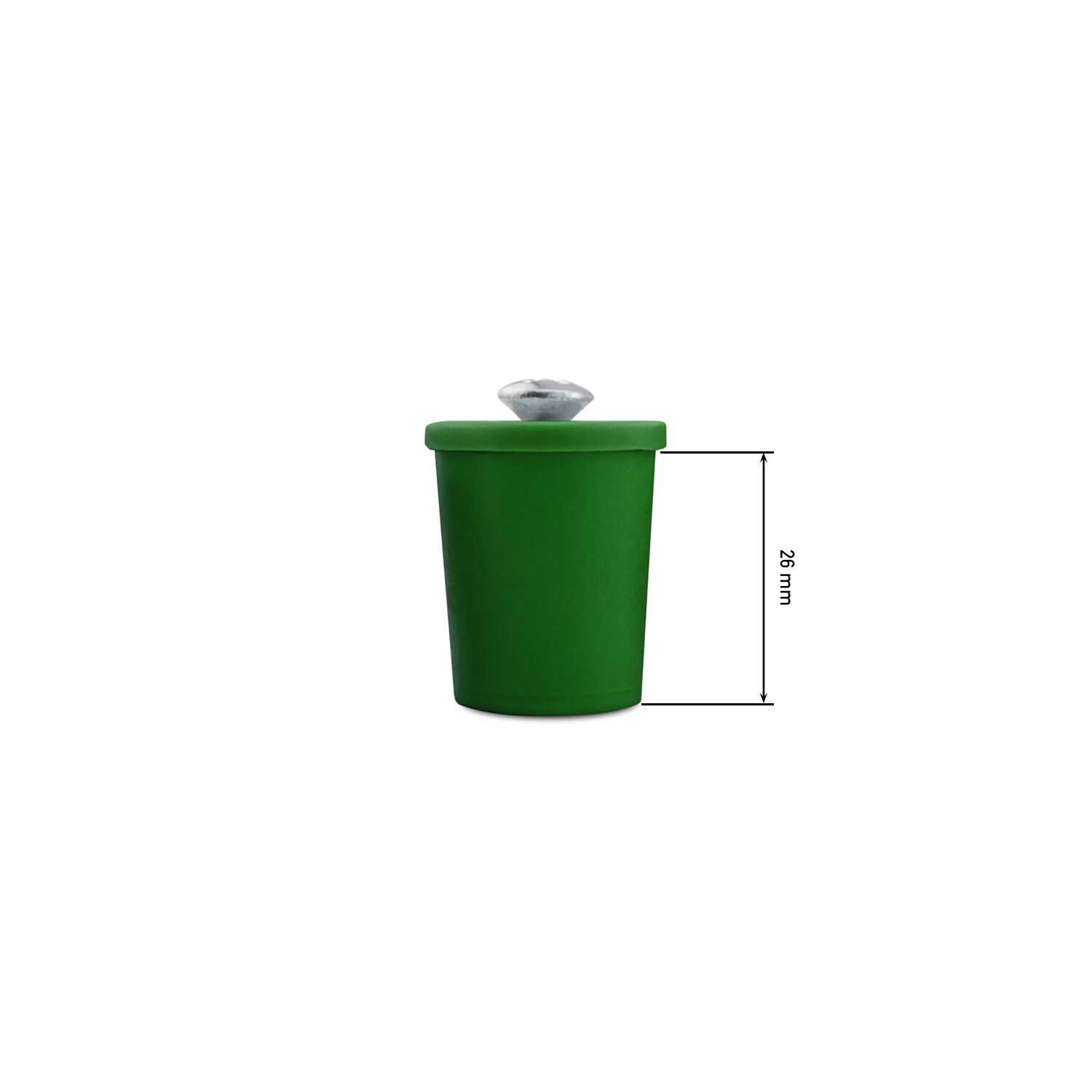 TAPPI A FUNGO ALETTATI Pz.100 MARRONI TAPPO IN PLASTICA PER VINO - Foto 4